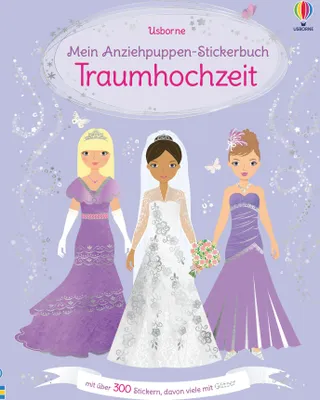 Produktbild von Mein Anziehpuppen-Stickerbuch: Traumhochzeit