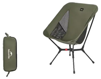Obrázek produktu pro Skládací židle, lehký design, odolná konstrukce, zelená barva - malá