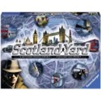 Produktbild von Ravensburger 26673 Scotland Yard, Brettspiel, 3-6 Spieler, Altersempfehlung ab 8 Jahren PLASTI