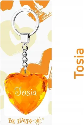 Productafbeelding van Sleutelhanger in de vorm van een hart - Be-Happy Gifts