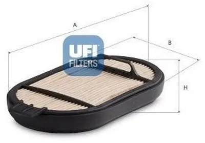 Produktbild von Luftfilter UFI 27.G92.00 Filtereinsatz
