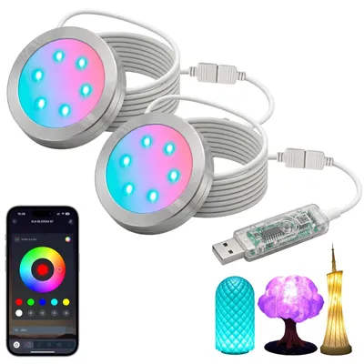 LED Lampkit 001 für Bambu Lab, USB RGB, App-Steuerung, DIY