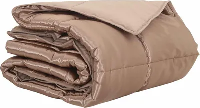 Produktbild von Sommerdecke Gold 155 x 220 cm Satin und Mikrofaser