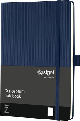 Zdjęcie produktu dla sigel CO685 notatnik sigel Conceptum, DIN A5, czysty, niebieski