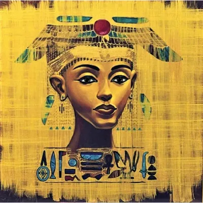 Obrázok produktu pre Ukončený model CdA Diamond Painting Set "Nefertari" 48 x 38cm, DE059