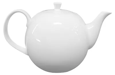 Image de Théière en porcelaine Luna 1100 ml, blanc
