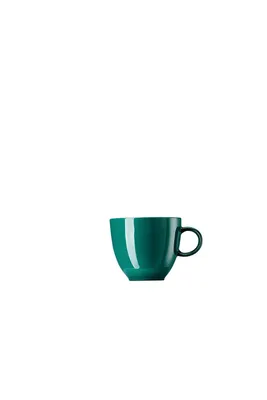 Produktbild von Thomas Sunny Day Espresso-Mokka-Obertasse, Obere, Porzellan, Seaside Green, 80 ml, 10850-408544-14722