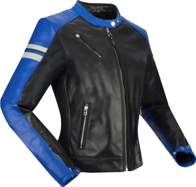 Immagine prodotto di Giacca da moto Segura Romeo da donna, nero/blu/bianco, 48