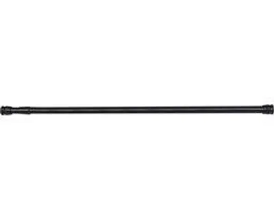 Produktbild von Verstellbare Duschstange 75-125 cm, rund, schwarz, Aluminium, klemmbefestigt