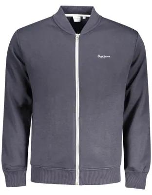 Produktbild von Nachhaltiges Herren-Sweatshirt mit Reißverschluss und Stickerei
