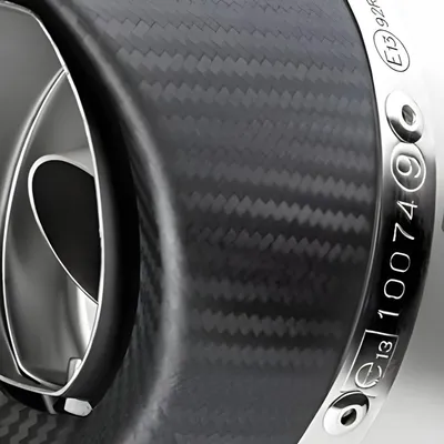 Zdjęcie produktu dla Tłumik tylny LeoVince SLIP-ON LV PRO z homologacją, stal nierdzewna, nakładka karbonowa do Yamaha YZF R3-R25 / MT25-MT03