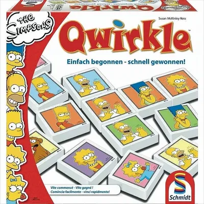 Produktbild von Qwirkle - Die Simpsons Gesellschaftsspiel 2 - 4 Spieler