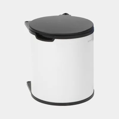 Zdjęcie produktu dla Brabantia 428081, 15 l, Okrągły, Czarny, Biały, Ręczny, 30,2 cm, 310 mm