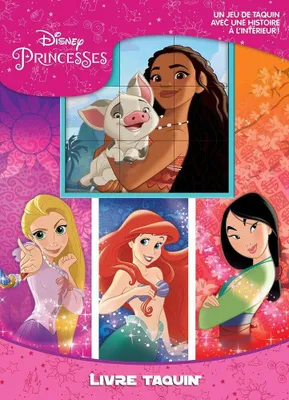 Produktbild von Phidal – Buch Taquin  Disney Prinzessinnen  Mehrfarbig