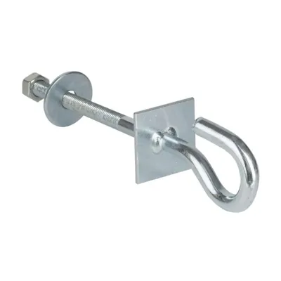 Obrázek produktu pro Extralink Hákový šroub pro zavěšení vysavacích úchytů 12/160mm