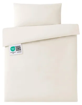 Produktbild von Bettwäsche-Set für Babys und Kinder, 100% Baumwolle, 100 x 135 cm + 40 x 60 cm, atmungsaktiv