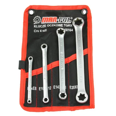 Obrázok produktu pre Sada kľúčov očko torx E6 - E24