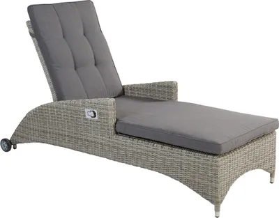 Produktbild von LC Garden »Bilbao« Sonnenliege Gartenliege Relax grau-mix