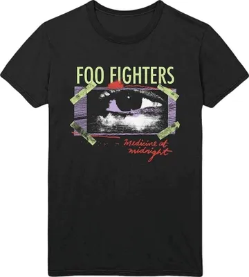 Produktbild von Foo Fighters Medicine At Midnight Taped Black L T-Shirt