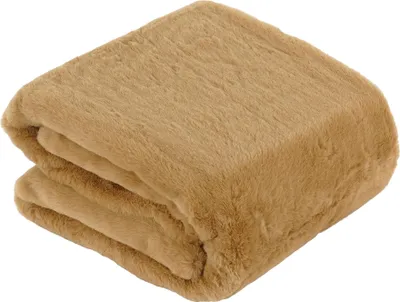 Imagen del producto de Manta de forro polar "The Mood Collection" Bronte - 200 cm de largo x 150 cm de ancho - Color beige claro