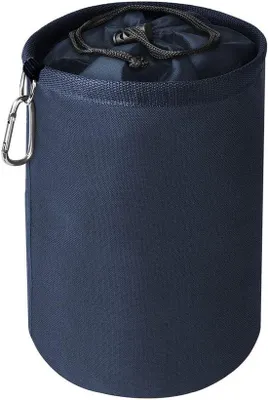 Produktbild von Famanu Aufbewahrungstasche mit Kordelzug und Karabinerhaken - Ideal für Wäscheklammern und Haken Organizer