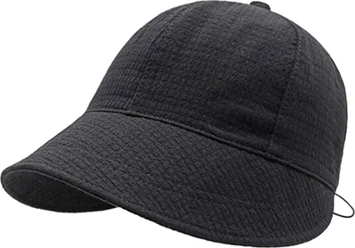 Immagine prodotto di Cappello da donna in cotone protezione solare ampio impacchettabile regolabile cappello da spiaggia estivo all'aperto nero