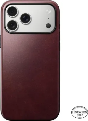 Obrázek produktu pro Nomad Modern Leather Case, Obal, Apple, iPhone 17 Pro Max, 17,5 cm (6.9"), Burgundsko