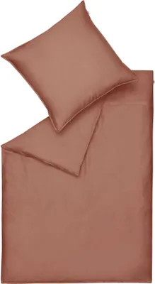 Produktbild von Schöner Wohnen Bettwäsche Pure Farbe marone Größe 155x220