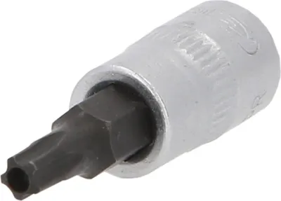 Produktbild von KS Tools 1/4 Bit-Stecknuss TXPlus mit Stirnlochbohrung, IPR25