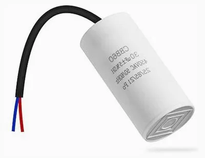 Zdjęcie produktu dla Kondensator CBB60 450V 30ΜF rozruchowy silnika rozruch roboczy