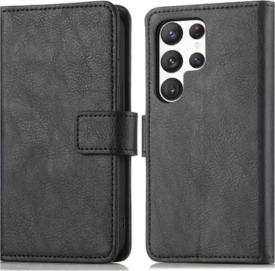 Zdjęcie produktu dla imoshion Luxe Bookcase dla Samsung Galaxy S23 Ultra - Czarny
