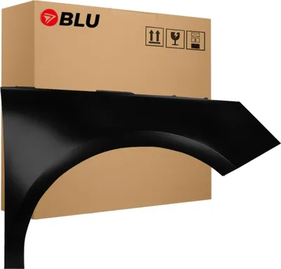Immagine prodotto di BLU Parafango compatibile con Audi A1 8X LY9B Destra Schwarz BrillantSchwarz | 2000-2003 | Anteriore | Verniciato | Pronto per il montaggio | Zincato