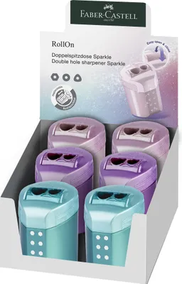 Image de FABER-CASTELL Doppelspitzdose RollOn Sparkle