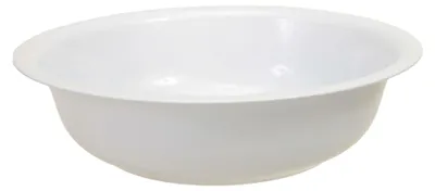 Produktbild von Schale Metall weiß div. Gr. Ø22-52cm wählbar Pflanzschale Blumenschale Wanne Ø29.5x7.5cm