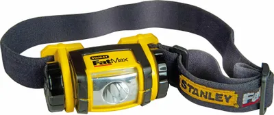 Zdjęcie produktu dla Stanley FMHT81509-0, Latarka czołowa, Czarny, Żółty, IP54, 1 lamp(y), 50 lm, 200 lm