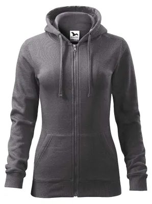 Produktbild von Malfini - Jacke für Damen, Mit Reißverschluss PP10220 (M) (Graphit)
