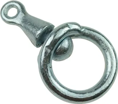 Produktbild von Kettenwirbel Wirbel Seilwirbel Vernickelt Leinenwirbel Ringstärke 8,0 mm