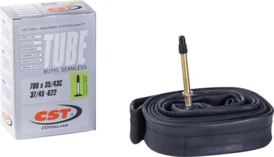 Image de Cst Presta 60 Mm Tuyau vélo Noir 700 / 25-32 Noir 700