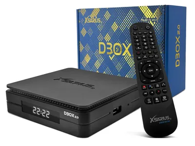 Produktbild von Xsarius DBOX 2 4K UHD Android 11 IP-Receiver H.265, HDR10+, Bluetooth, Dual-WiFi, Dolby Digital