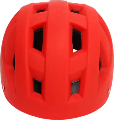 Produktbild von Kinderfahrradhelm, stoßdämpfend, atmungsaktiv, verstellbar, Kinderfahrradhelm zum Radfahren, Roller, rot
