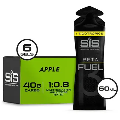 Zdjęcie produktu dla Sis Beta Fuel + Nootropics Energy Gel Apple 60ml wielokolorowy wielokolorowy jeden rozmiar