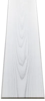 A single, long, rectangular panel with a wood grain texture, presented vertically against a white background.