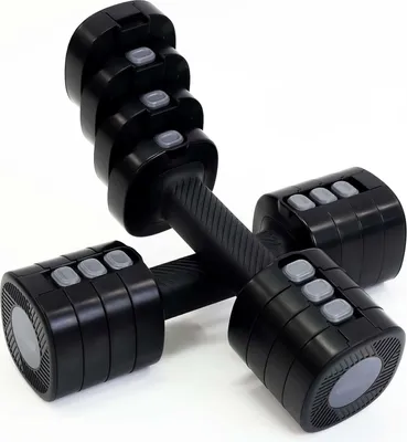 Produktbild von Verstellbare Kurzhanteln Set, 2er Set Gewichte von 1 bis 2,5 kg, Dumbbell 4 in Fitnessgeräte, Fitnessstudio, Zuhause und Training