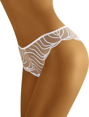 Produktbild von Wolbar Transparenter Damen String WB27 , weiß, M