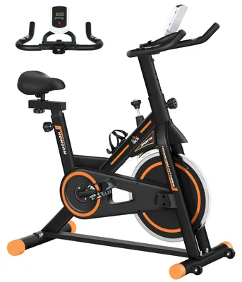 Obrázek produktu pro Ergometr, nastavitelný odpor, kompaktní design, oranžová barva