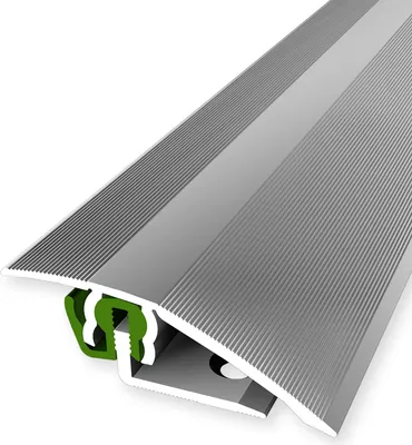 Produktbild von PROVISTON | Übergangsprofil | Parkettprofil | Breite: 51 mm | Höhenausgleich: 3 - 23 mm | Länge: 900 mm | Aluminiumprofil | Silber | 1 Stück