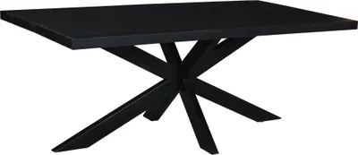Produktbild von Livingfurn - e Black Esszimmertisch - - Mangoholz - 180 cm