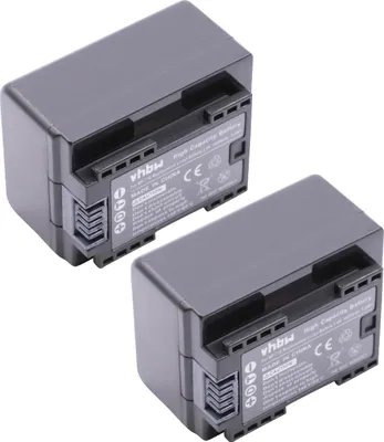 Produktbild von vhbw 2x Akku Ersatz für Canon BP-718 für Videokamera Camcorder (1600 mAh, 3,6 V, Li-Ion) + Infochip