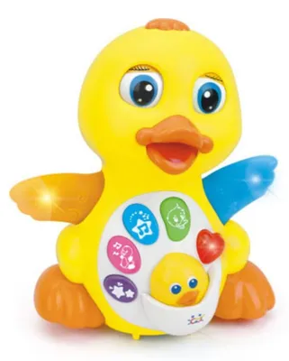 Produktbild von Moni Baby Musikspielzeug gelbe Ente 808, Musik, Licht, Bewegungen ab 18 Monate