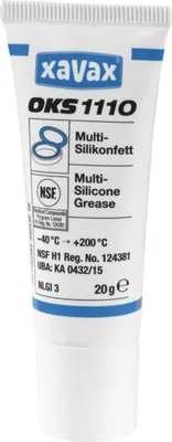 A tube of multi-silicone grease.